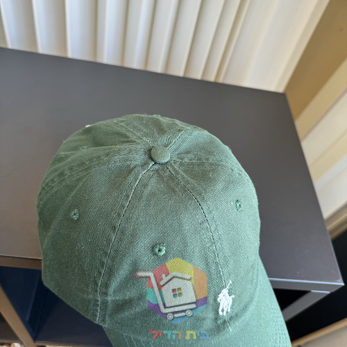 כובע מצחייה Polo Ralph Lauren עם פוני רקום 43