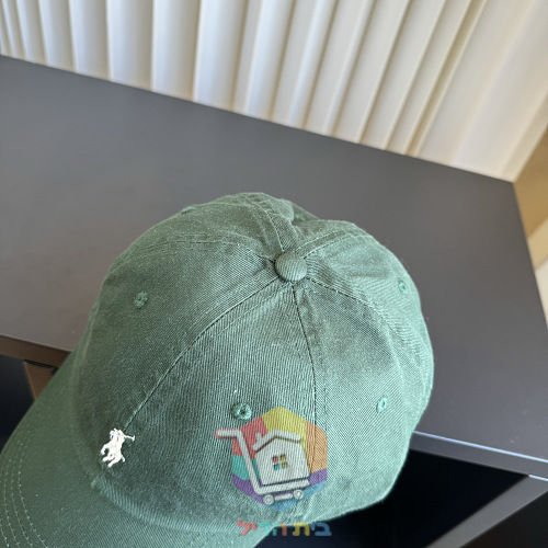 כובע מצחייה Polo Ralph Lauren עם פוני רקום 44