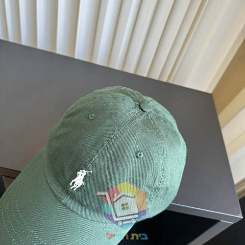 כובע מצחייה Polo Ralph Lauren עם פוני רקום 45