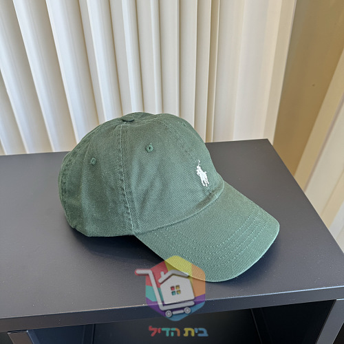 כובע מצחייה Polo Ralph Lauren עם פוני רקום 46