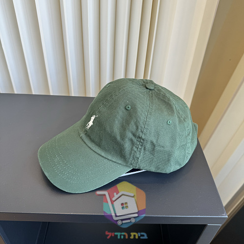 כובע מצחייה Polo Ralph Lauren עם פוני רקום 47